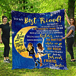 7O. Best Friend Making Memories(8) Blanket Mockup 3