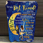 7O. Best Friend Making Memories(8) Blanket Mockup 10