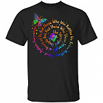 The Strongest People Are Not Those Who Show Strength in Front Of Us T-Shirt - Autism Awareness T-Shirt, Black, Unisex T-Shirt