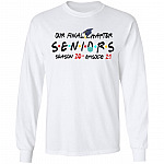 Our Final Chapter Seniors Season 20 Episode 21 Hoodie Sweatshirt - Class Of 2021 Graduation Gift T-Shirt, White, Long Sleeve