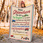 73 HG. Grandson The Rhythm Of My Heart -blanket(8) mk