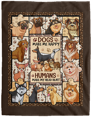 Cozy Plush Fleece Blanket - 60x80