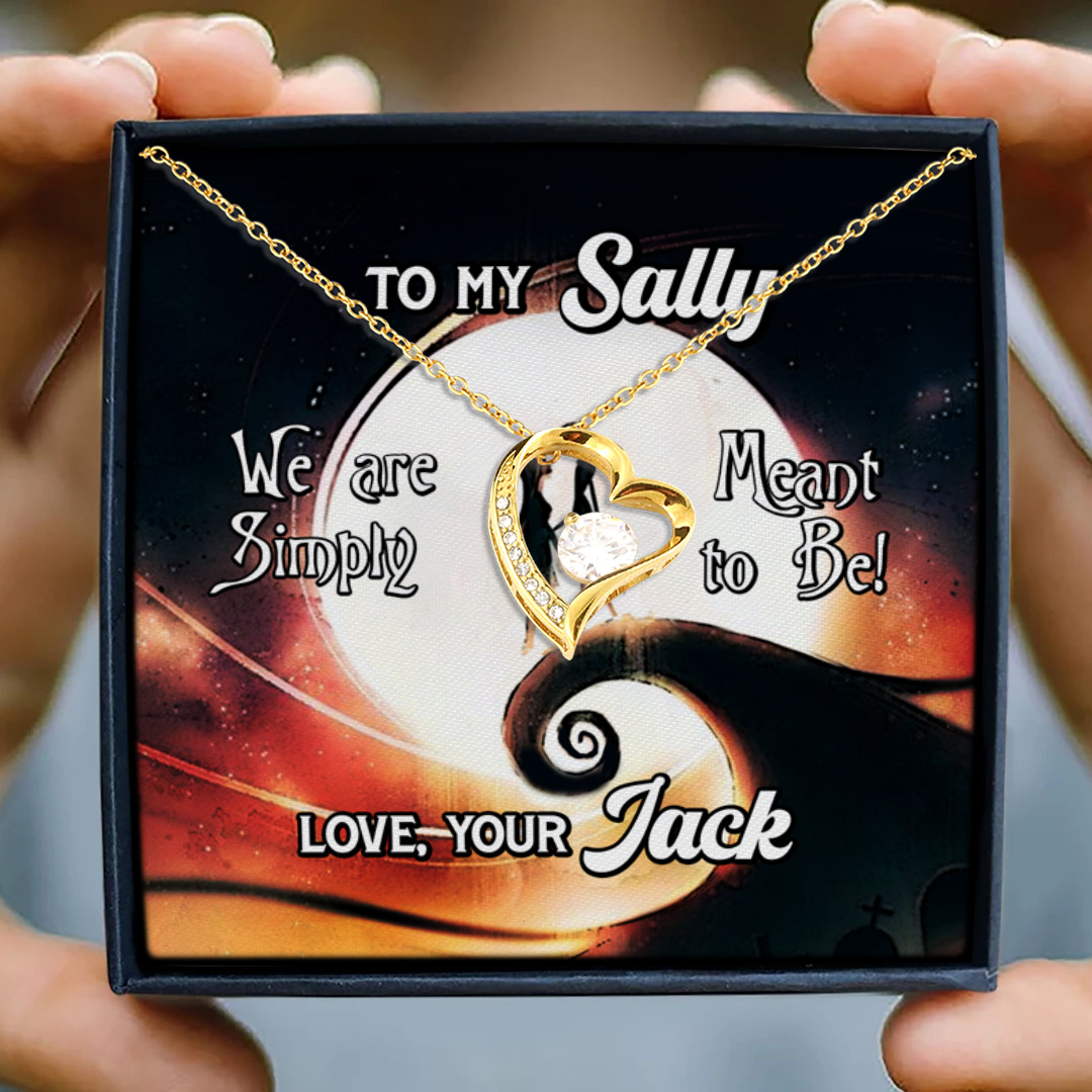 1. To My Sally(3) Forever Love Necklace (Gold) 3