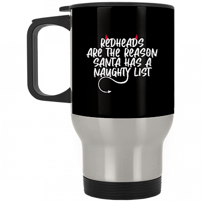 14 oz. Silver Travel Mug
