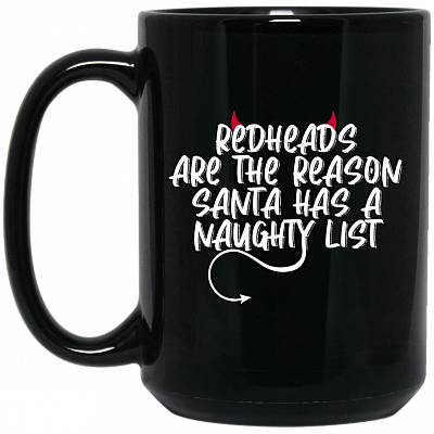 15 oz. Black Mug