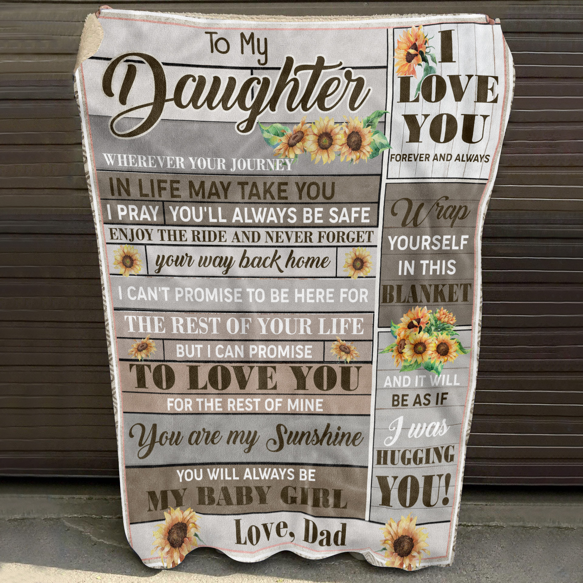 1O. Wherever Your Journey (dad) Blanket Mockup 10