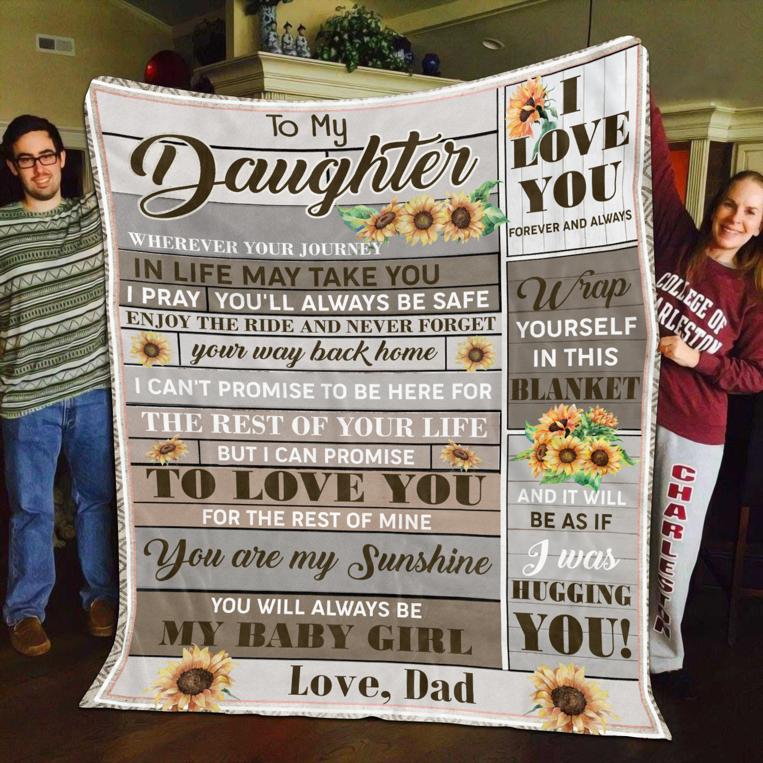 1O. Wherever Your Journey (dad) Blanket Mockup 11