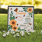 2O. Asked God Angel-mom Interlocking Hearts Necklace 2