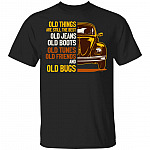 Old Things Are Still The Best T-Shirt - Funny Vintage Bug CarShirt, Black, Unisex T-Shirt