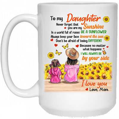 15 oz. White Mug