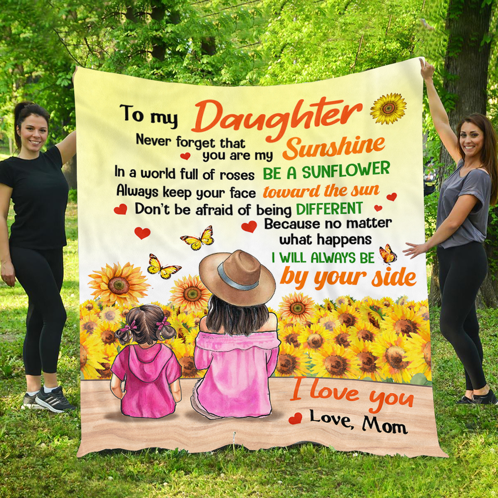 66 HG. Never Forget That You Are My Sunshine-blanket mk