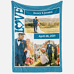 Blanket Customize Picture-mk2 - Patua One #fffffff
