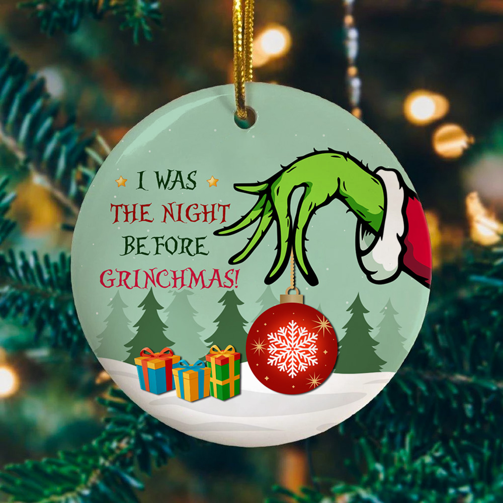 6H. Before Grinchmas ornament mk