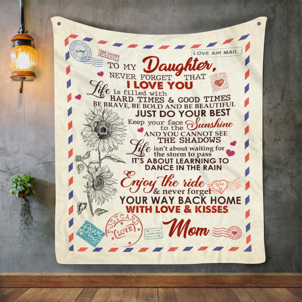 3LV. Daughter Hard Times(6) Blanket Mockup 2