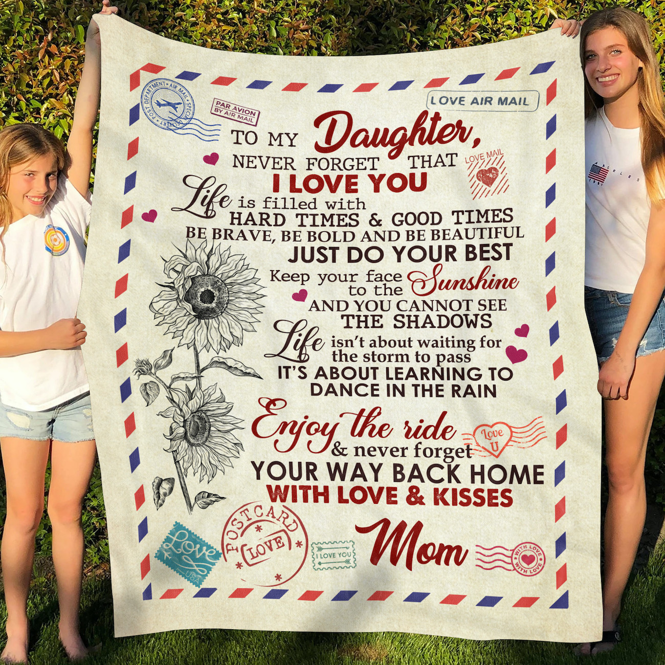3LV. Daughter Hard Times(6) Blanket Mockup 5