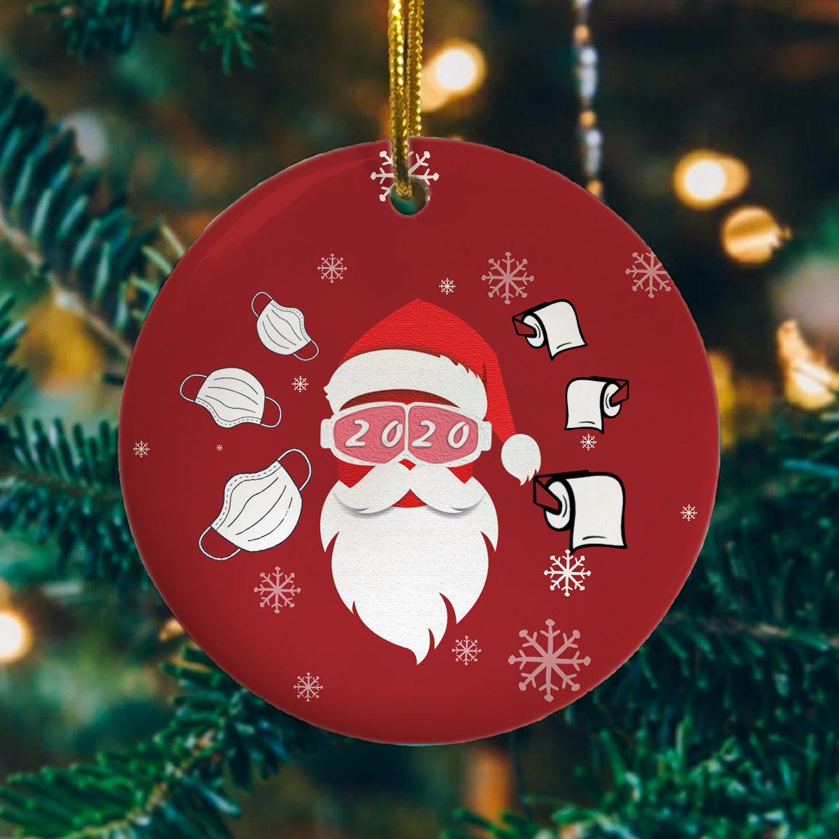 20TR. Santa wear mask - mk
