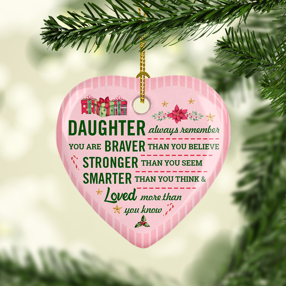 20TR. Daughter always remember Ornament mk