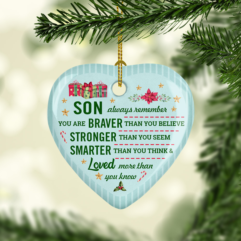 20TR. Son always remember Ornament mk