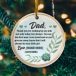5VT. Dad Thank You For Walking ornament-mk1