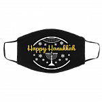 Happy Hanukkah Jewish Holidays 2020 Washable Reusable Custom - Printed Cloth Face Mask Cover, Black, Cloth Face Cover – Medium/Large Happy Hanukkah Jewish Holidays 2020 Washable Reusable Custom - Printed Cloth Face Mask Cover, Black, Cloth Face Cover – Medium/Large