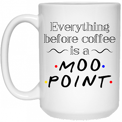15 oz. White Mug