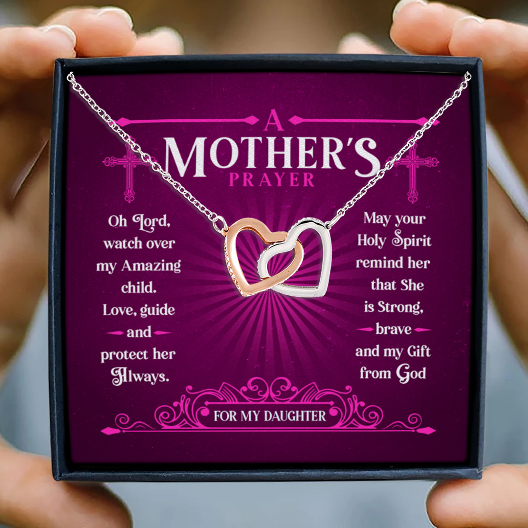 3 HG_ A Mother-s Prayer - daughter(1) Interlocking Hearts Necklace 3