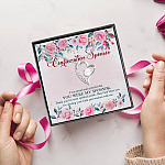 95KNG. Confirmation Sponsor Gifts(4) Forever Love Necklace (Silver) 5