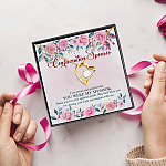95KNG. Confirmation Sponsor Gifts(4) Forever Love Necklace (Gold) 5