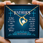 3 HG_ A Mother-s Prayer - message card (6) Forever Love Necklace (Gold) 3