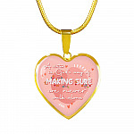 A Sister Is God's Way Of Making Sure We Never Walk Alone Heart Pendant Necklace Gifts From Sister - Heart Luxury Necklace (Gold Plated) A Sister Is God's Way Of Making Sure We Never Walk Alone Heart Pendant Necklace Gifts From Sister - Heart Luxury Necklace (Gold Plated)
