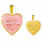 A Sister Is God's Way Of Making Sure We Never Walk Alone Heart Pendant Necklace Gifts From Sister - Heart Luxury Necklace (Gold Plated) A Sister Is God's Way Of Making Sure We Never Walk Alone Heart Pendant Necklace Gifts From Sister - Heart Luxury Necklace (Gold Plated)