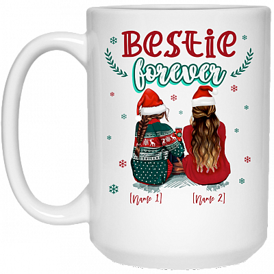 15 oz. White Mug
