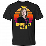 Notorious A.C.B Amy Coney Barrett Vintage Shirt - Justice ACB T-Shirt, Black, Unisex T-Shirt