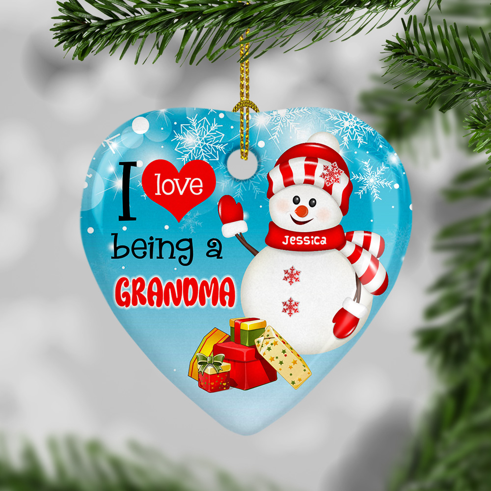 28TR. i love being grandma - ornament grandma - mk2 - vanilla - #ffffff