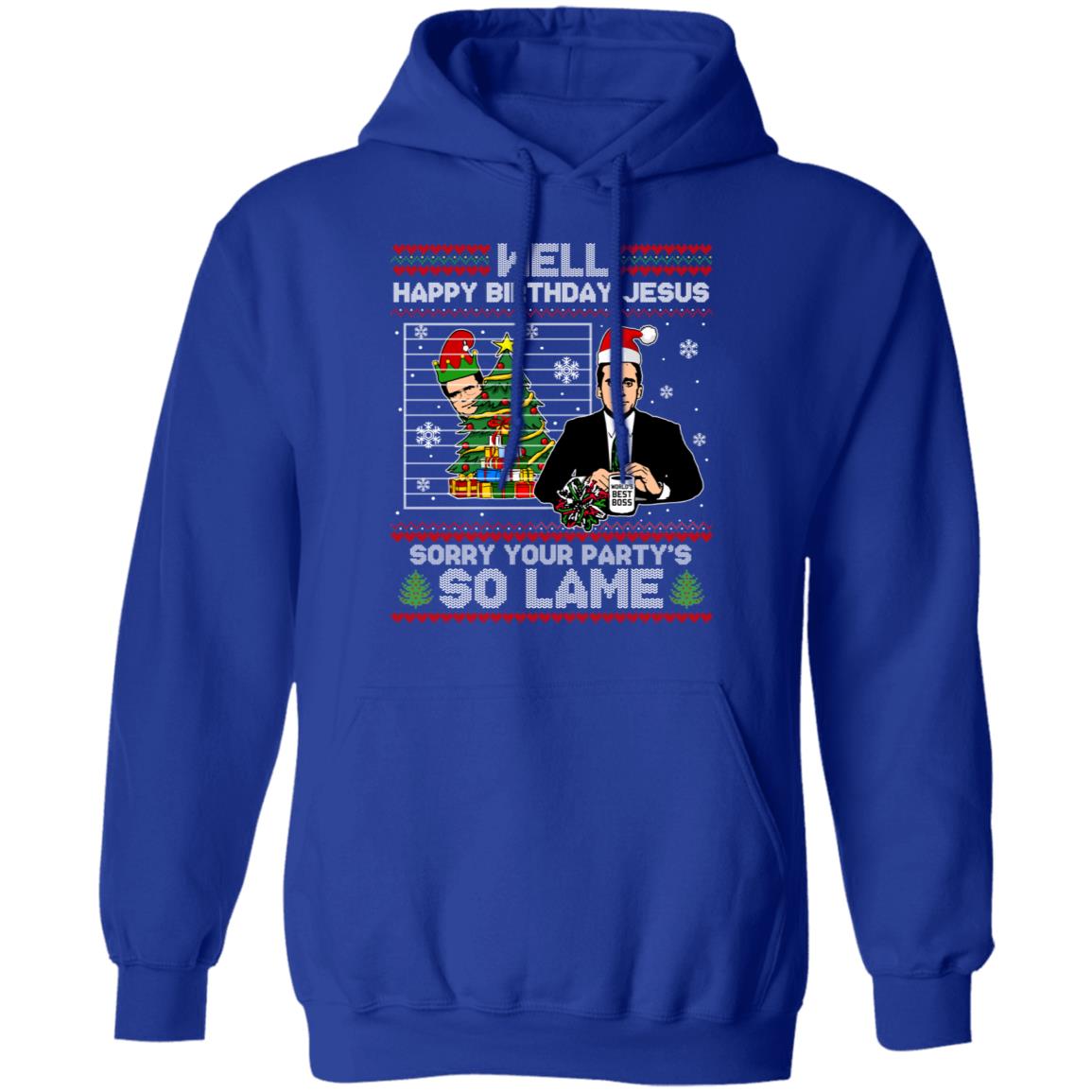 happy birthday jesus the office sweater