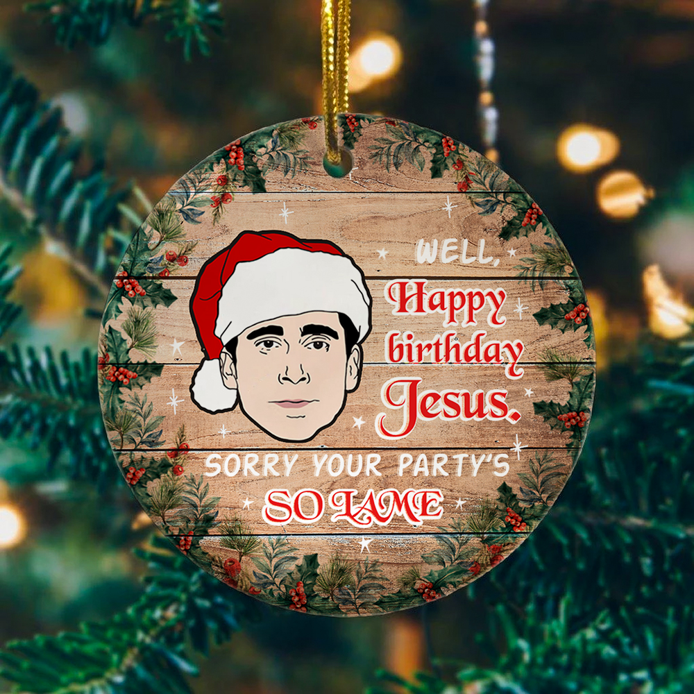 8 HG ưu tiên. Michael Scott Happy Birthday Jesus or mk 1