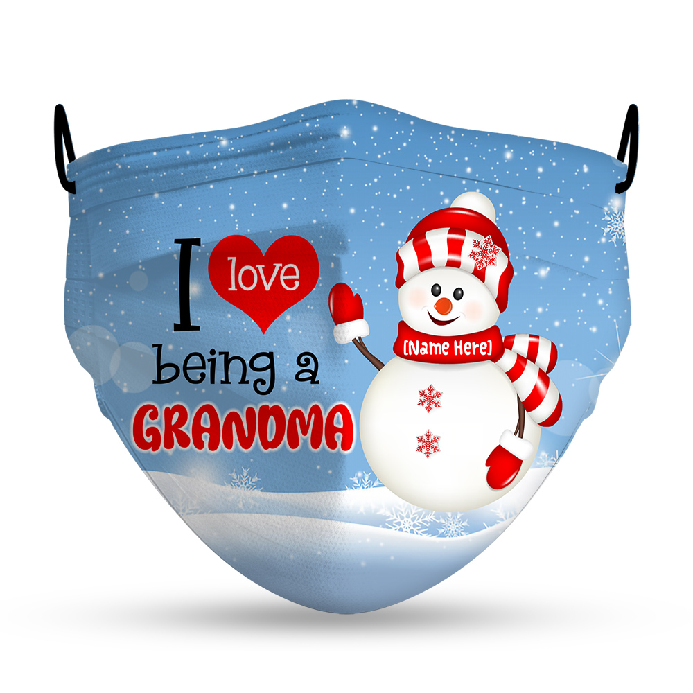 28TR. i love being grandma - mask grandma - mk1