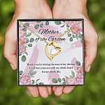 111KNG. Mother of The Groom(4) Forever Love Necklace (Gold)