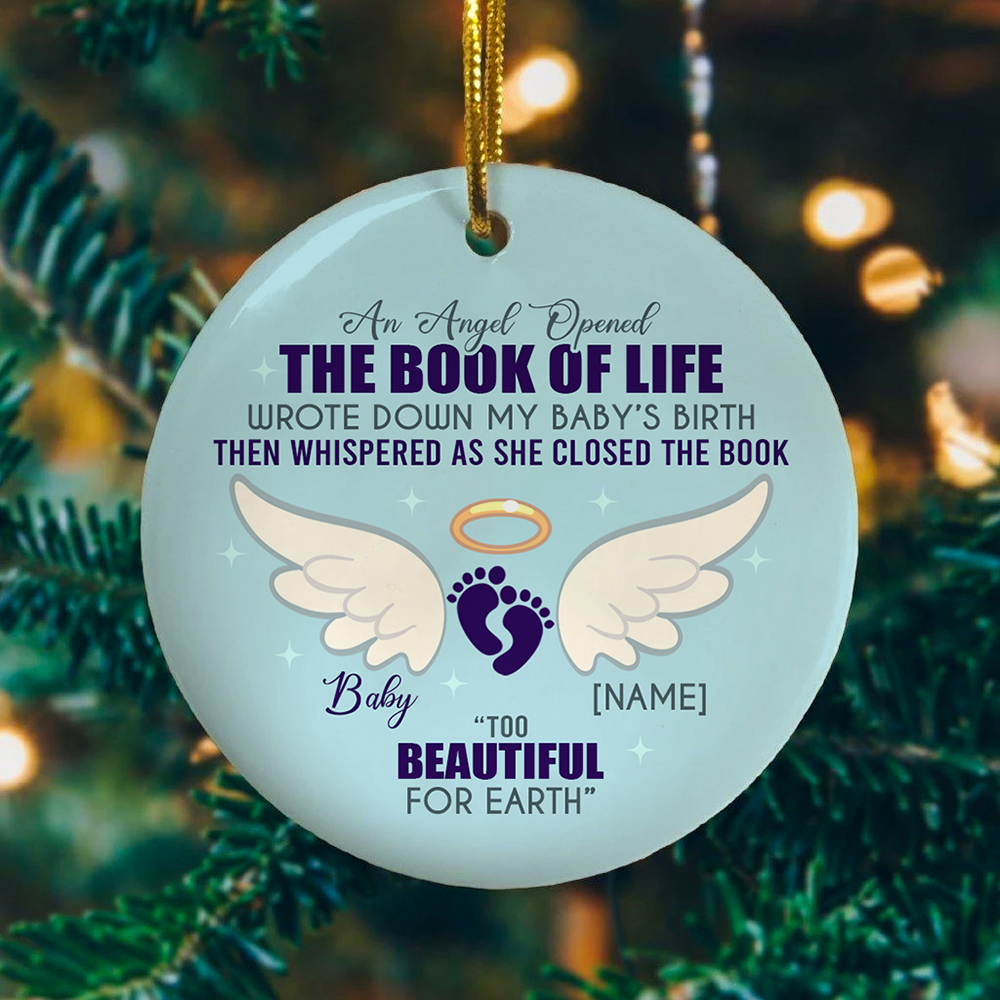 2VT. An Angel Opened The Book Baby Miscarriage - mk 1