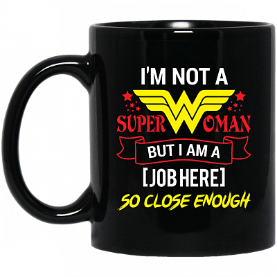 11 oz. Black Mug