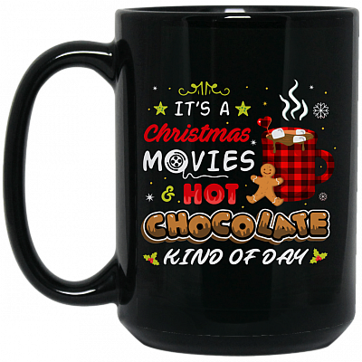 15 oz. Black Mug
