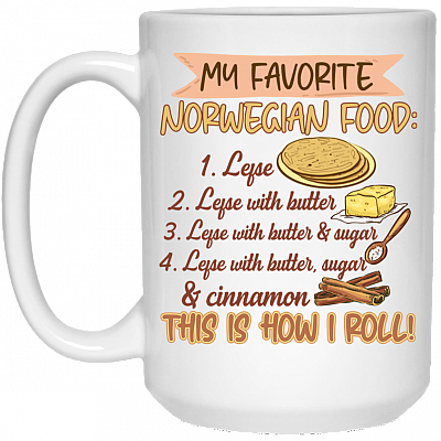 15 oz. White Mug