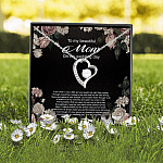 2O. My Beautiful Mom(4) Forever Love Necklace (Silver) 2