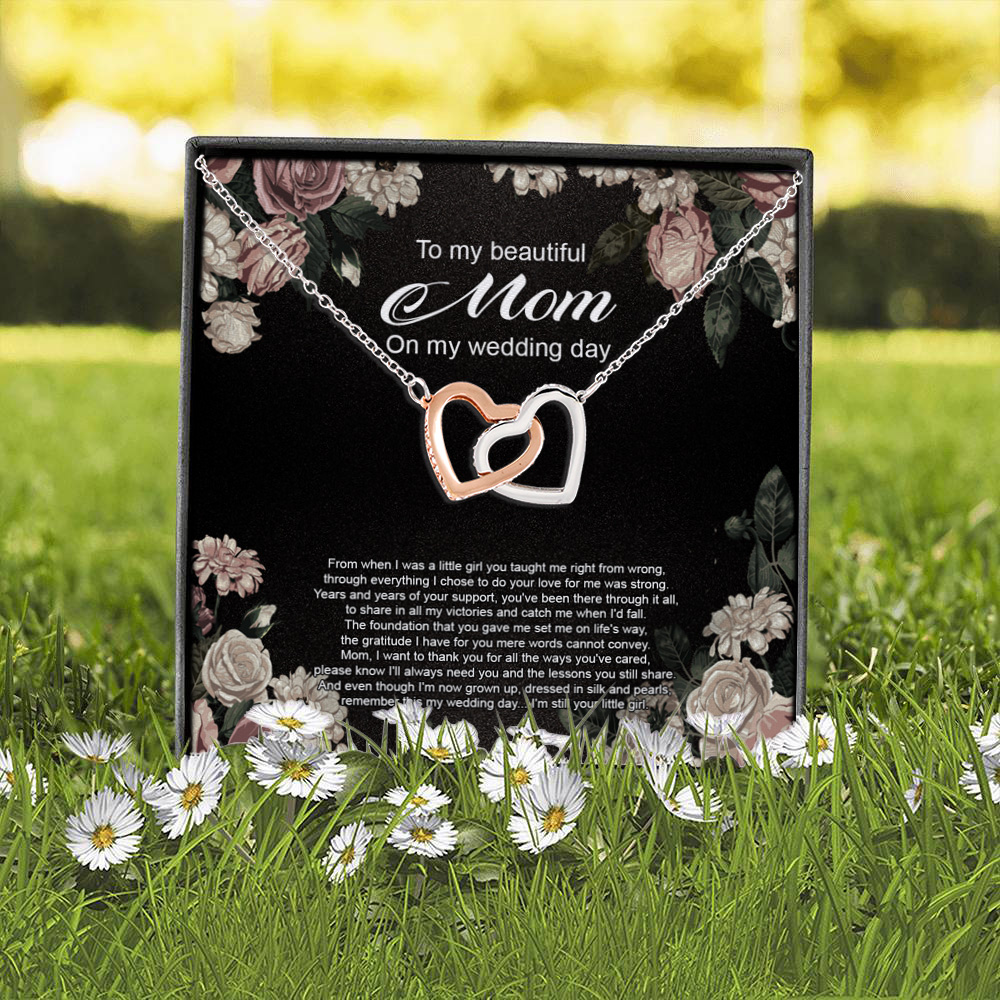 2O. My Beautiful Mom(4) Interlocking Hearts Necklace 2