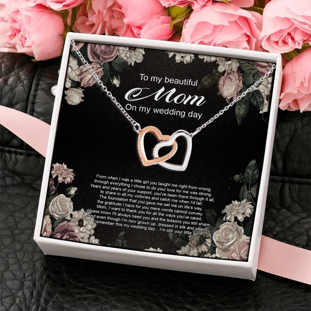 2O. My Beautiful Mom(4) Interlocking Hearts Necklace 4
