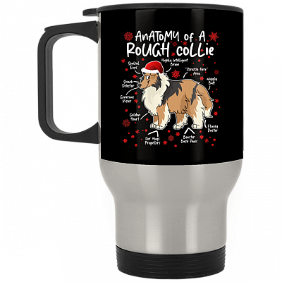 14 oz. Silver Travel Mug