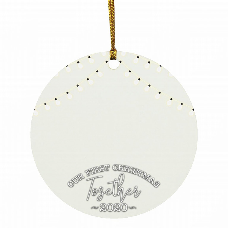 SUBORNC Circle Ornament, White, Circle Ornament
