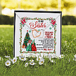 4P. My sister count(4) Interlocking Hearts Necklace 2