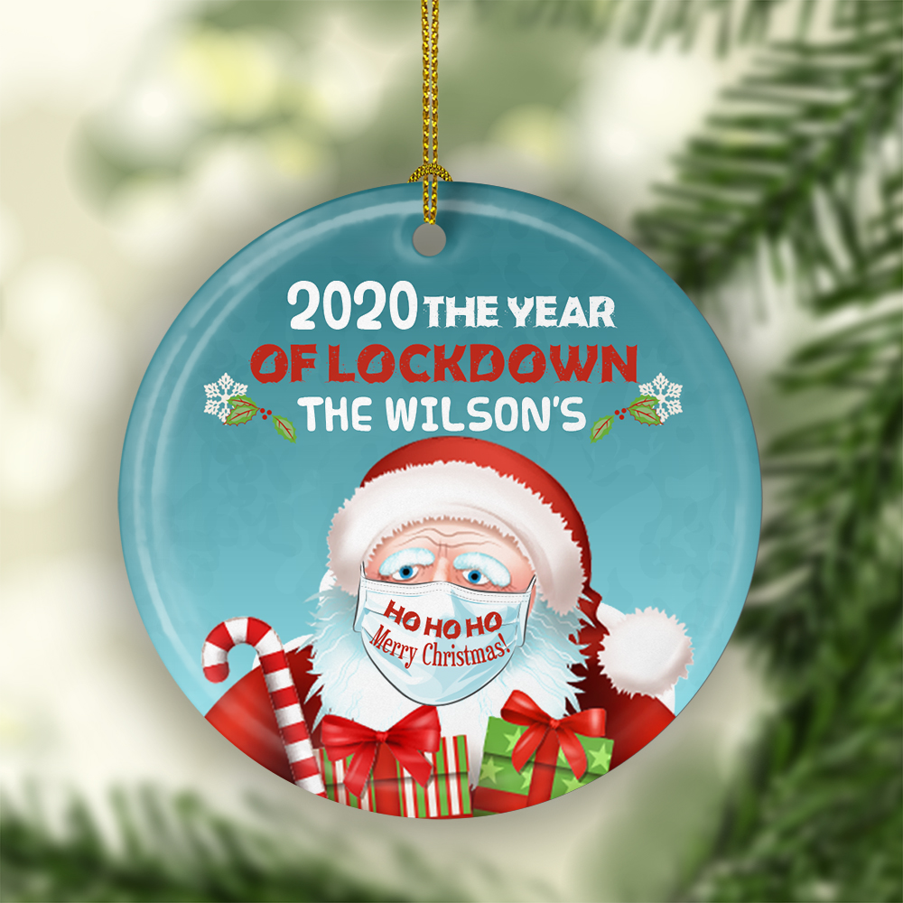 8VT. The Year Of Lockdown Santa Mask Personalized mk2-vanila-#ffffff