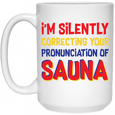 15 oz. White Mug
